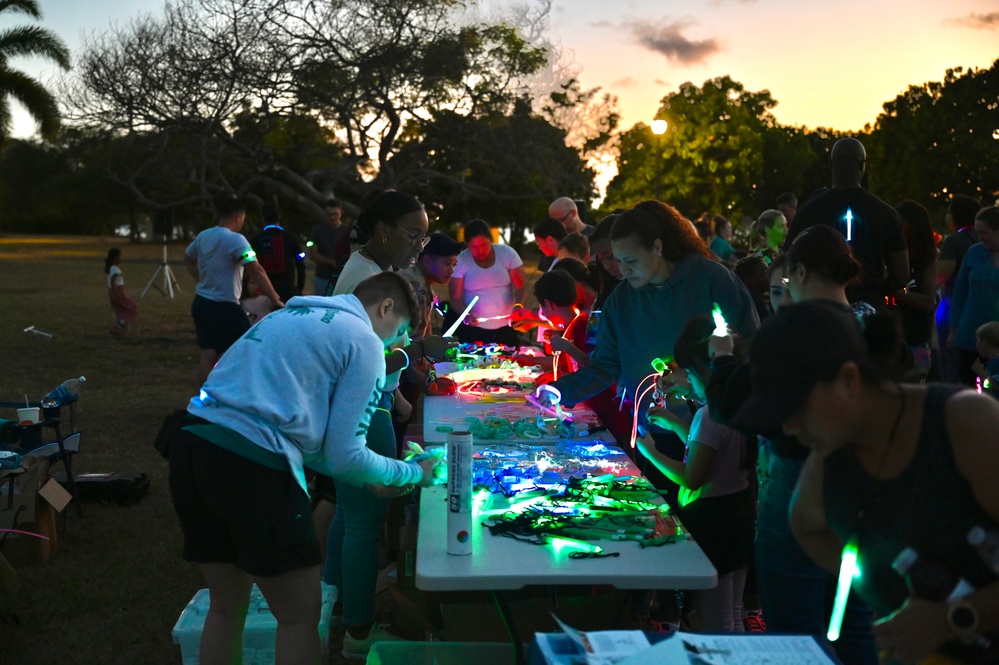SAAPM glow run 5k