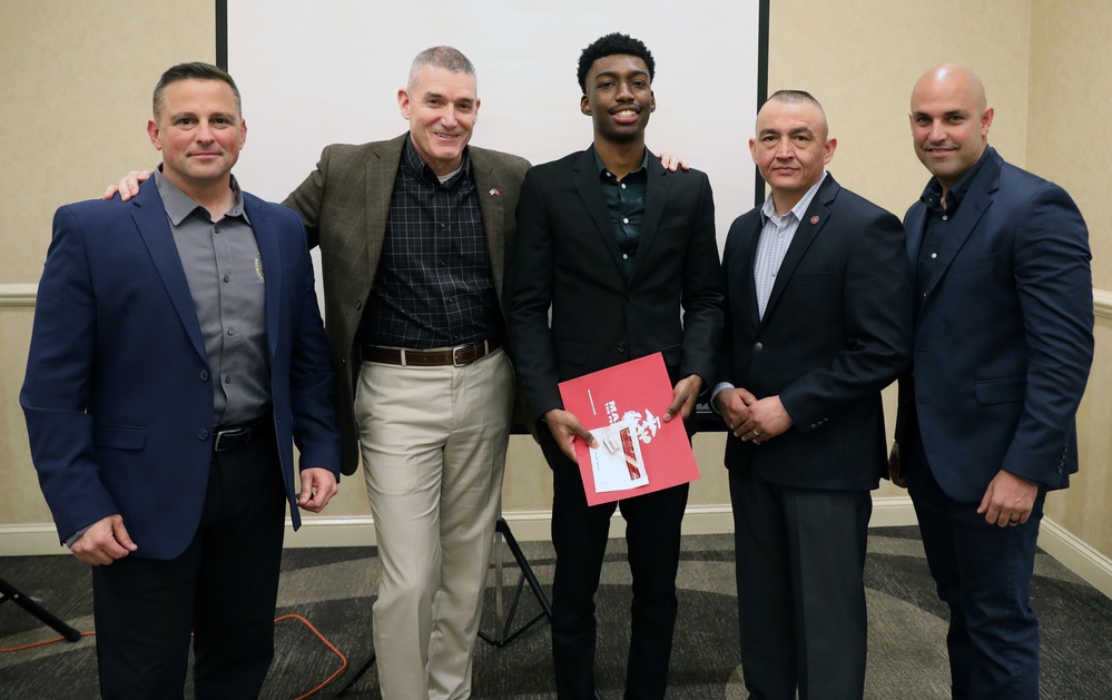 MCRC command members visit Young Guns