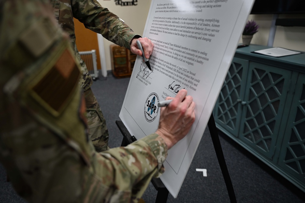100th ARW proclaims April as Sexual Assault Awareness and Prevention Month