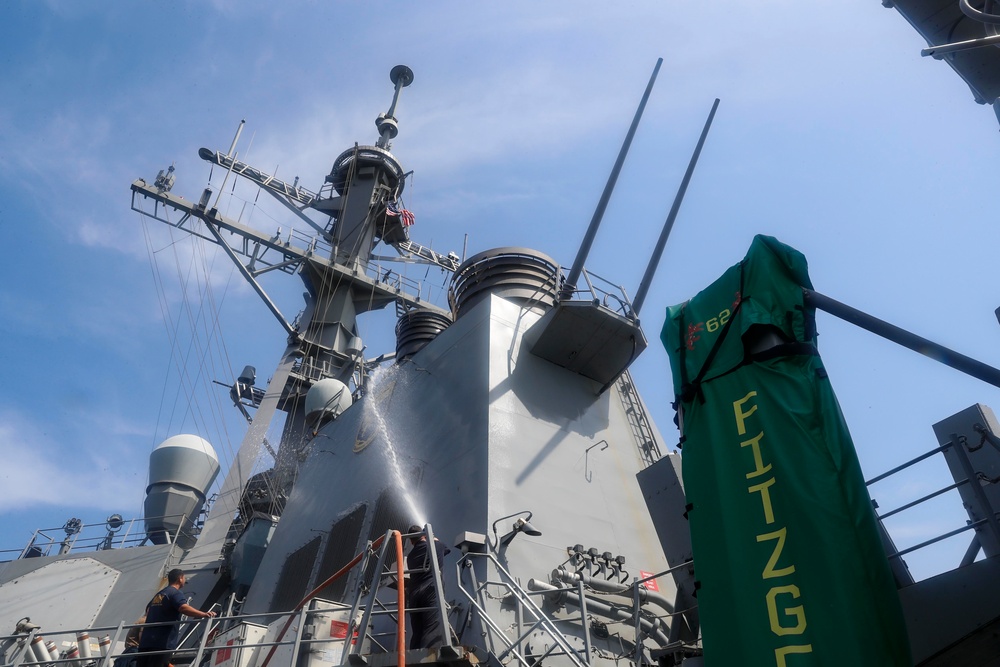 USS Fitzgerald DDG 62 Daily Operations