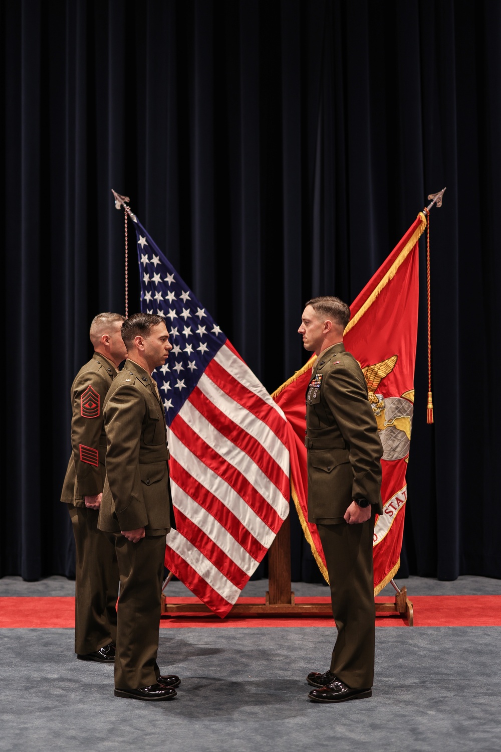 CWO4 Patrick Wire Retires from the United States Marine Corps