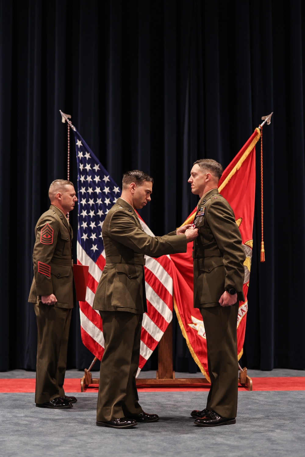 CWO4 Patrick Wire Retires from the United States Marine Corps