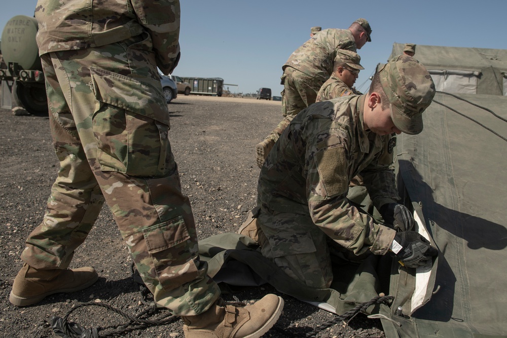 Idaho Army National Guard - March Training, Prep Work