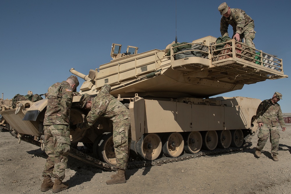 Idaho Army National Guard - March Training, Prep Work