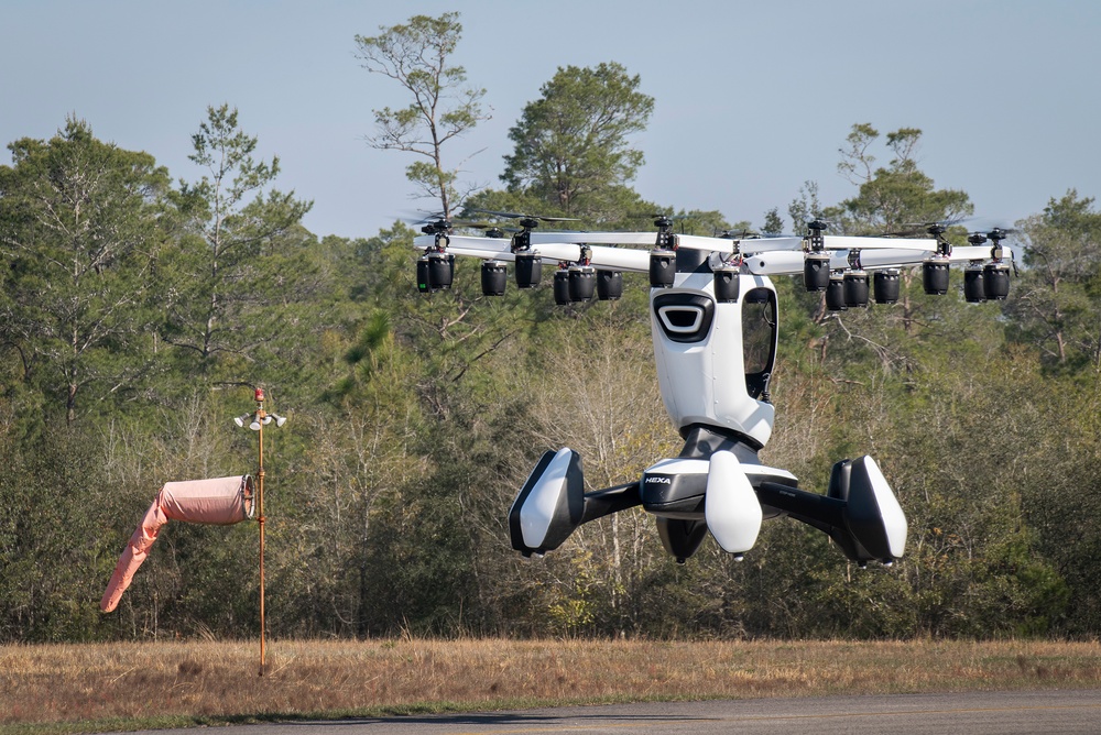 Hexa first flight