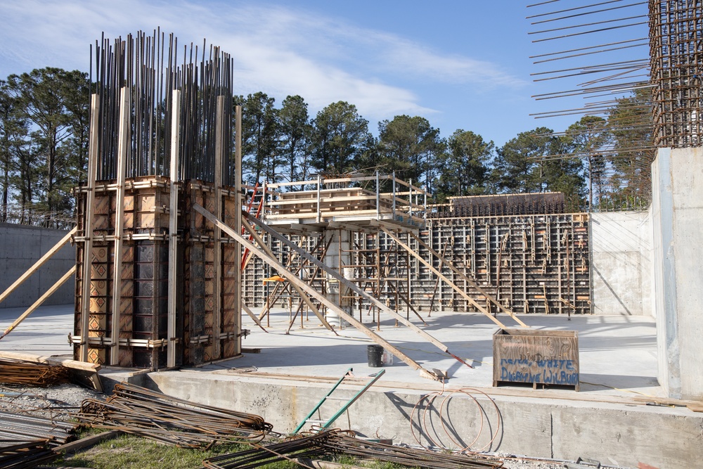 2nd Supply Battalion facilitates HIMARS magazine construction on Camp Lejeune: April 2022 Update