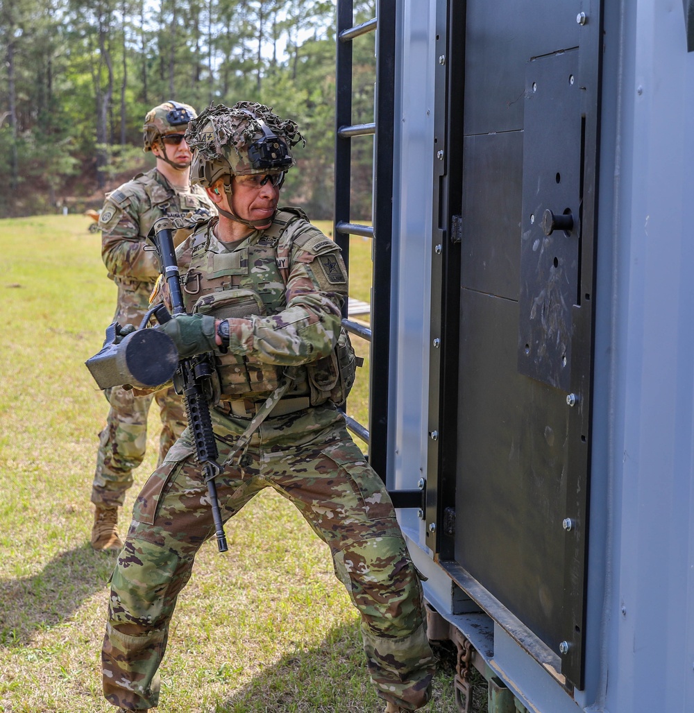 Sgt. Maj. of the Army participates in the 82nd Airborne Division Stress Shoot