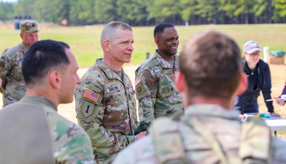 Sgt. Maj. of the Army participates in the 82nd Airborne Division Stress Shoot