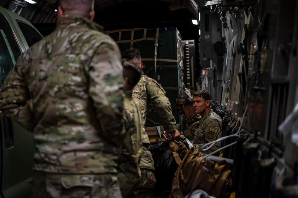 Contingency Response Wing deploys from Travis AFB