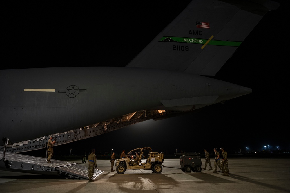 Contingency Response Wing deploys from Travis AFB