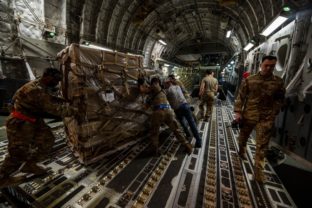 Contingency Response Wing deploys from Travis AFB