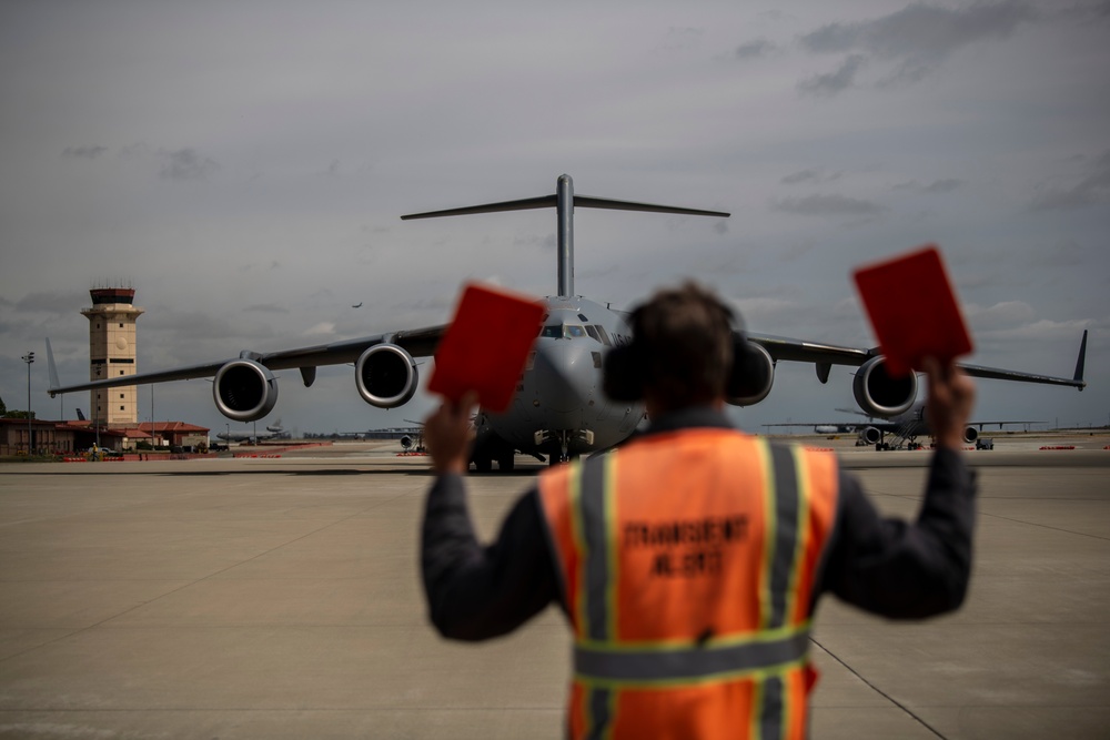 Contingency Response Wing deploys from Travis AFB