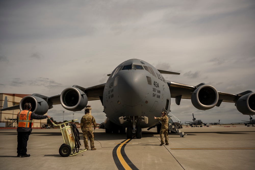 Contingency Response Wing deploys from Travis AFB