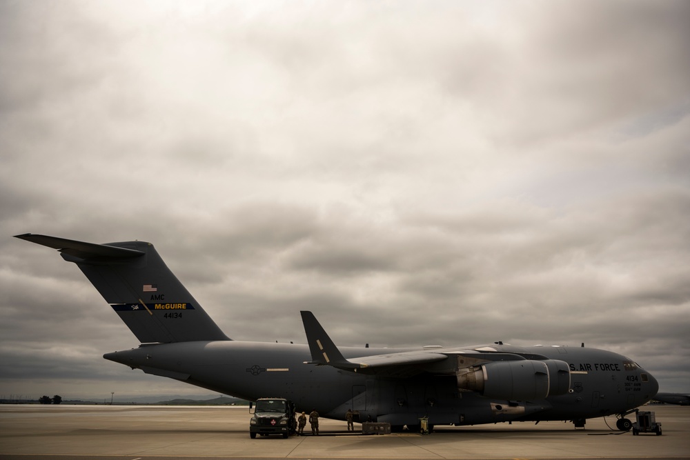 Contingency Response Wing deploys from Travis AFB