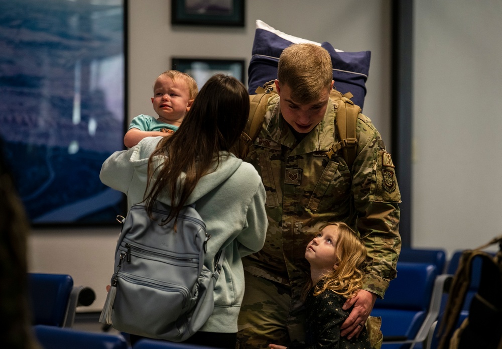 Contingency Response Wing deploys from Travis AFB