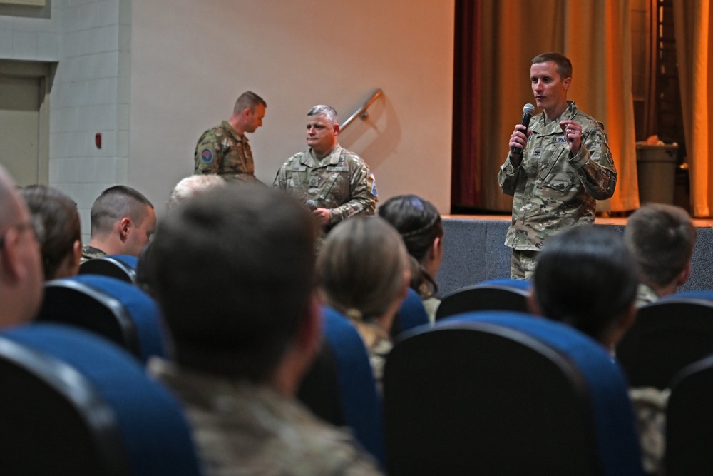 Space Force Delta 1 commander visits Goodfellow