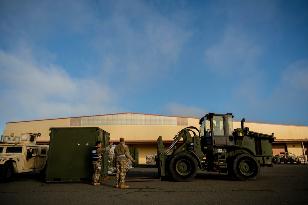 Contingency Response Wing deploys from Travis AFB