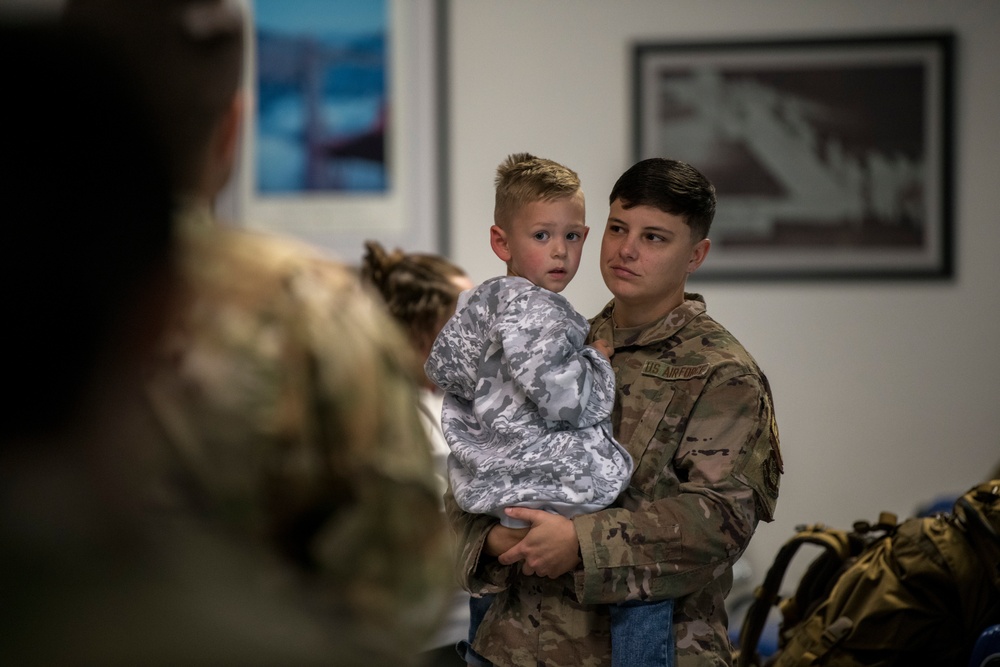 Contingency Response Wing deploys from Travis AFB