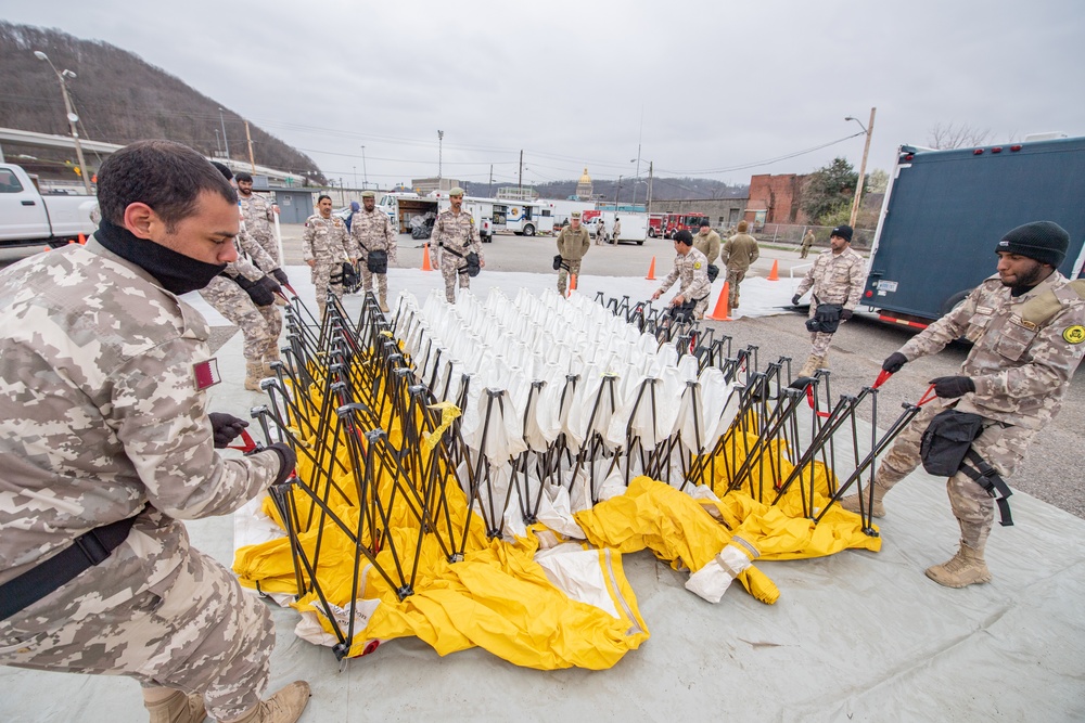 W.Va. Guard conducts CBRN exericse with Qatar Armed Forces Joint Command