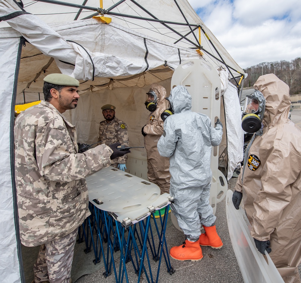 W.Va. Guard conducts CBRN exericse with Qatar Armed Forces Joint Command