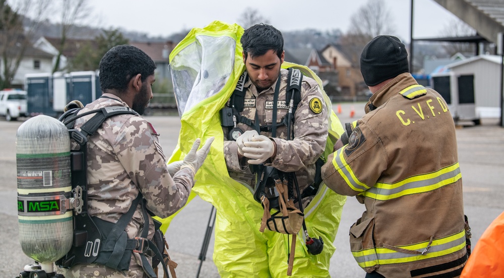 W.Va. Guard conducts CBRN exericse with Qatar Armed Forces Joint Command