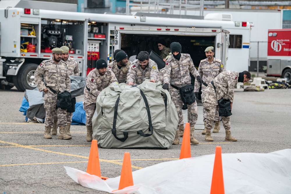 W.Va. Guard conducts CBRN exericse with Qatar Armed Forces Joint Command