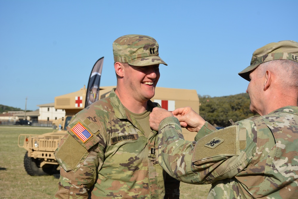 MEDCoE awards Expert Field Medical Badges in ceremony at Camp Bullis