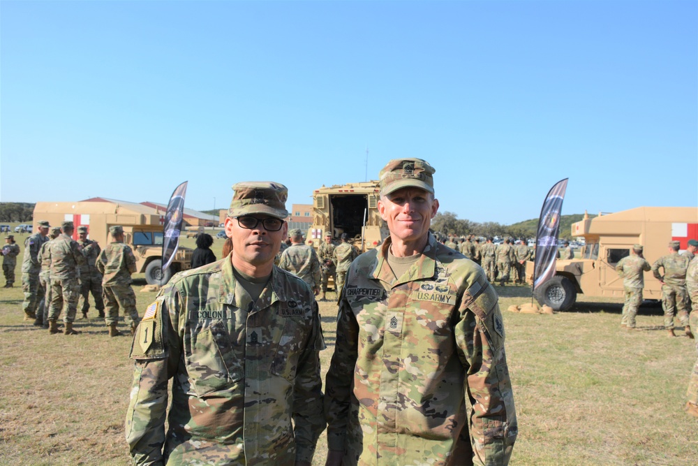 MEDCoE awards Expert Field Medical Badges in ceremony at Camp Bullis