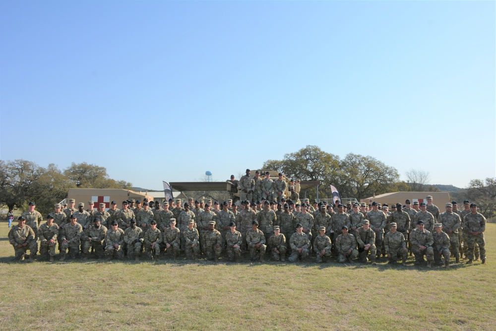 MEDCoE awards Expert Field Medical Badges in ceremony at Camp Bullis