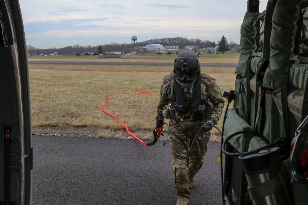 EAATS conducts water bucket training at Fort Indiantown Gap