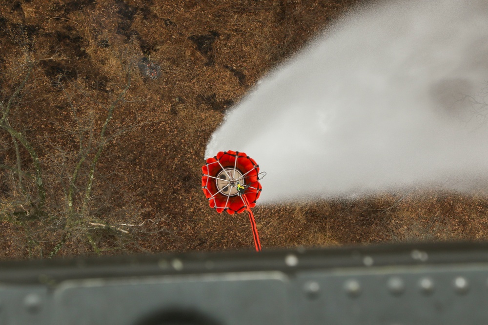 EAATS conducts water bucket training at Fort Indiantown Gap