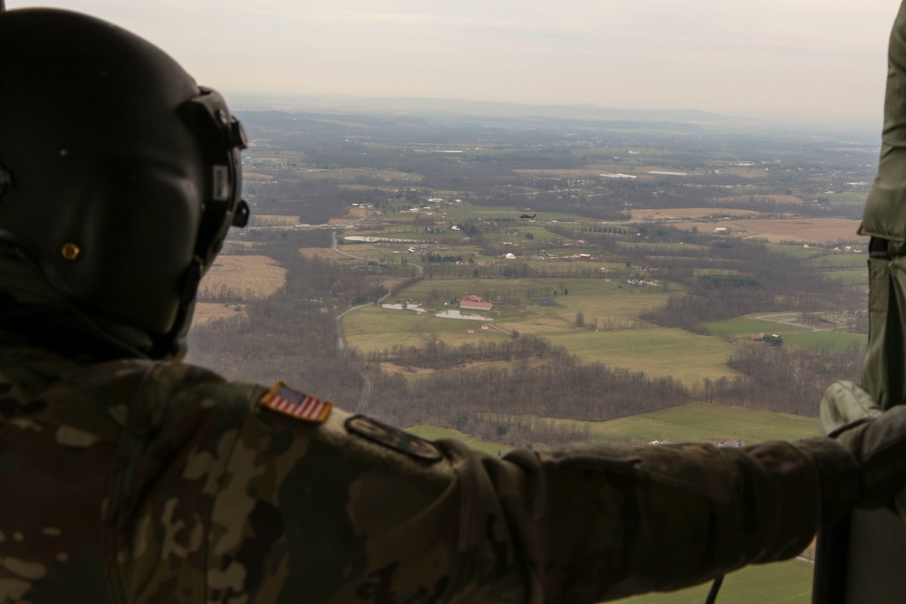 EAATS conducts water bucket training at Fort Indiantown Gap