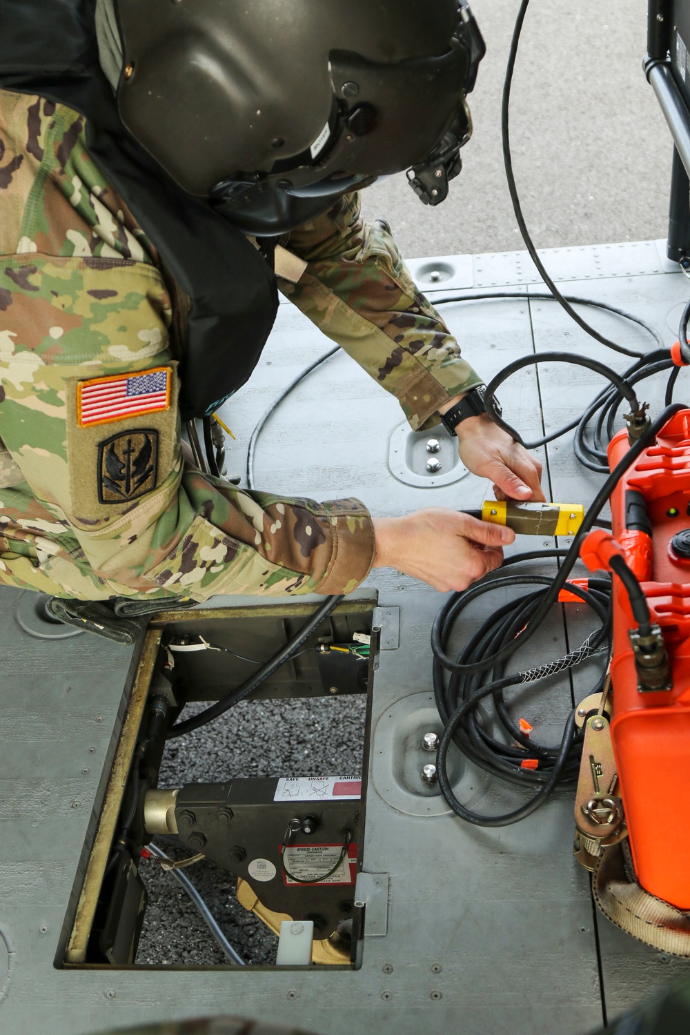 EAATS conducts water bucket training at Fort Indiantown Gap