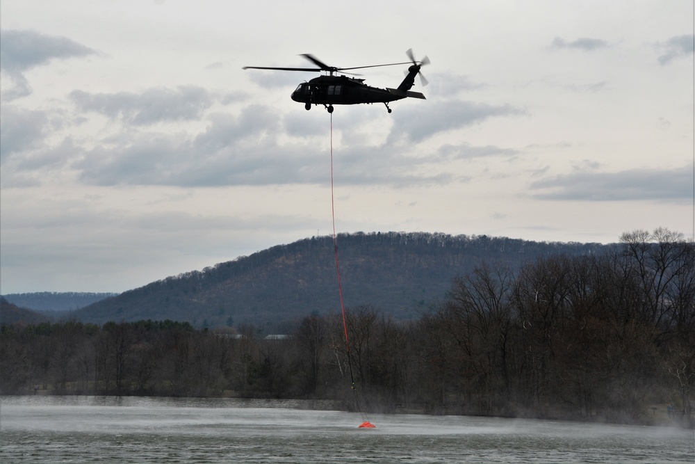 Water bucket training at Memorial Lake State Park