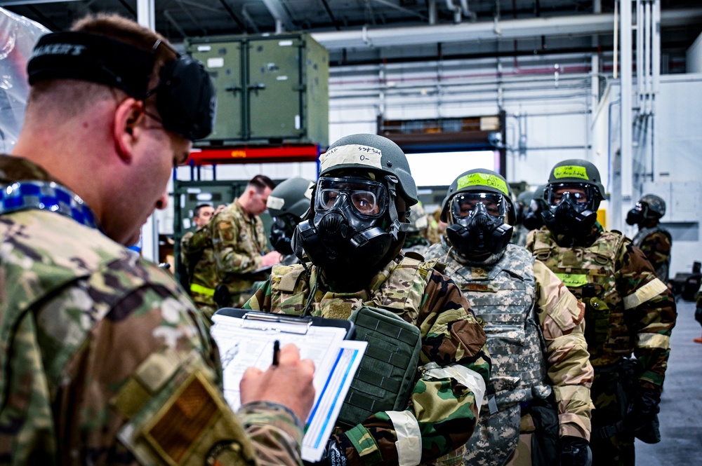 Joint Base MDL Readiness Exercise 2022 MOPP Gear Inspection