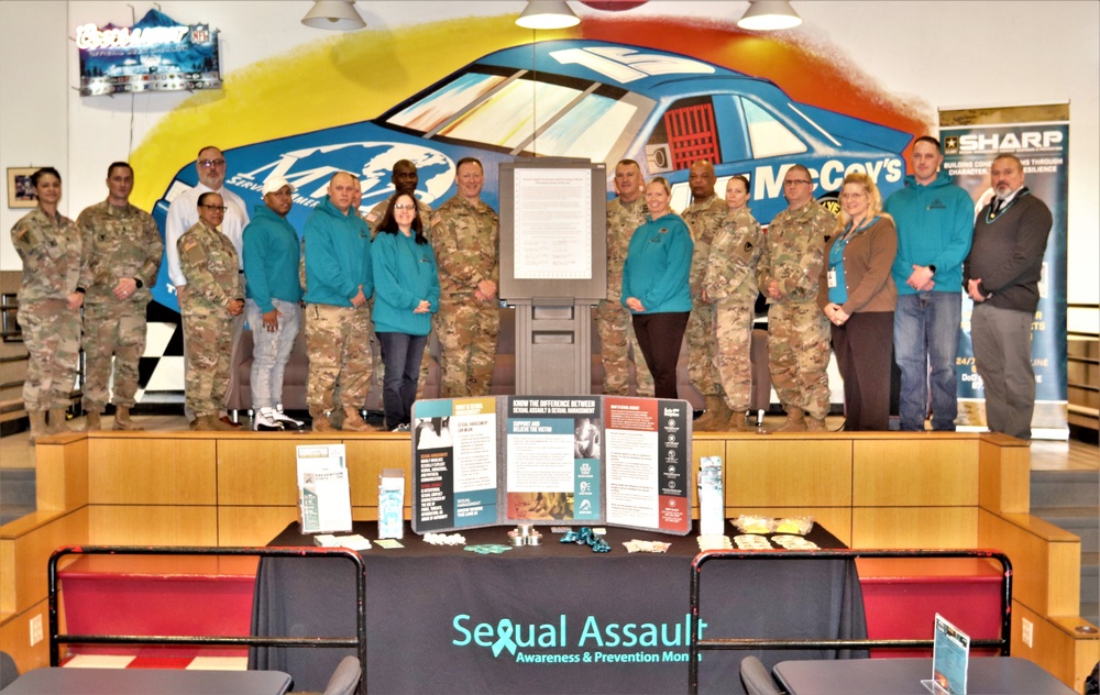 Fort McCoy kicks off April with Sexual Assault Awareness and Prevention Month proclamation signing