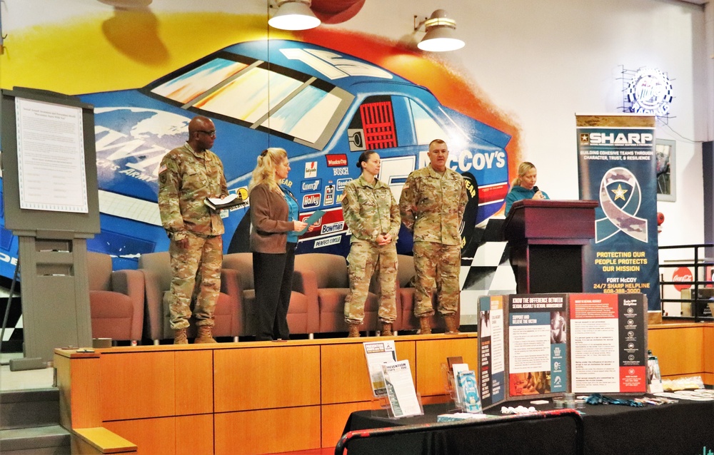 Fort McCoy kicks off April with Sexual Assault Awareness and Prevention Month proclamation signing