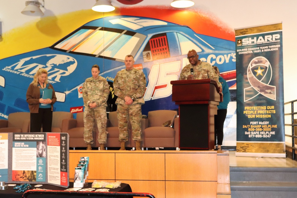 Fort McCoy kicks off April with Sexual Assault Awareness and Prevention Month proclamation signing