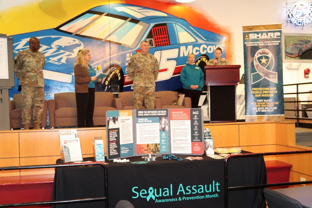 Fort McCoy kicks off April with Sexual Assault Awareness and Prevention Month proclamation signing