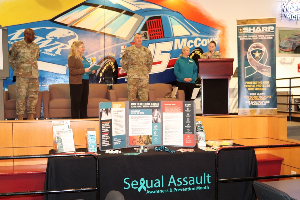 Fort McCoy kicks off April with Sexual Assault Awareness and Prevention Month proclamation signing