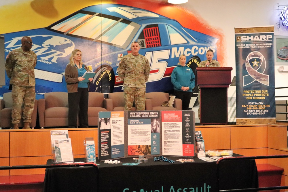 Fort McCoy kicks off April with Sexual Assault Awareness and Prevention Month proclamation signing