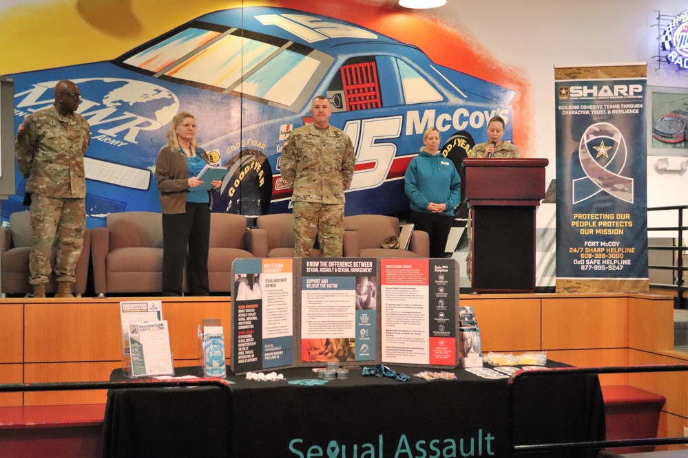 Fort McCoy kicks off April with Sexual Assault Awareness and Prevention Month proclamation signing