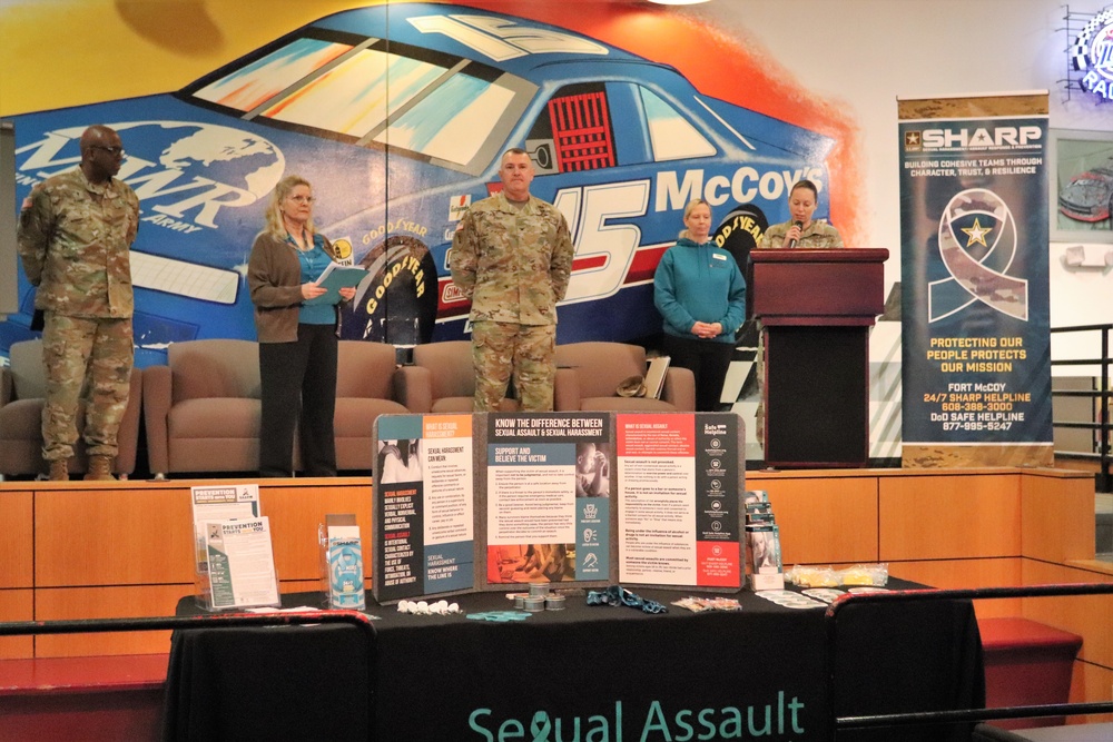 Fort McCoy kicks off April with Sexual Assault Awareness and Prevention Month proclamation signing