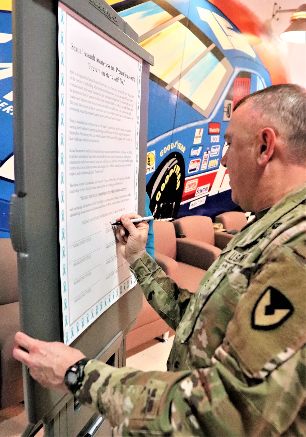 Fort McCoy kicks off April with Sexual Assault Awareness and Prevention Month proclamation signing