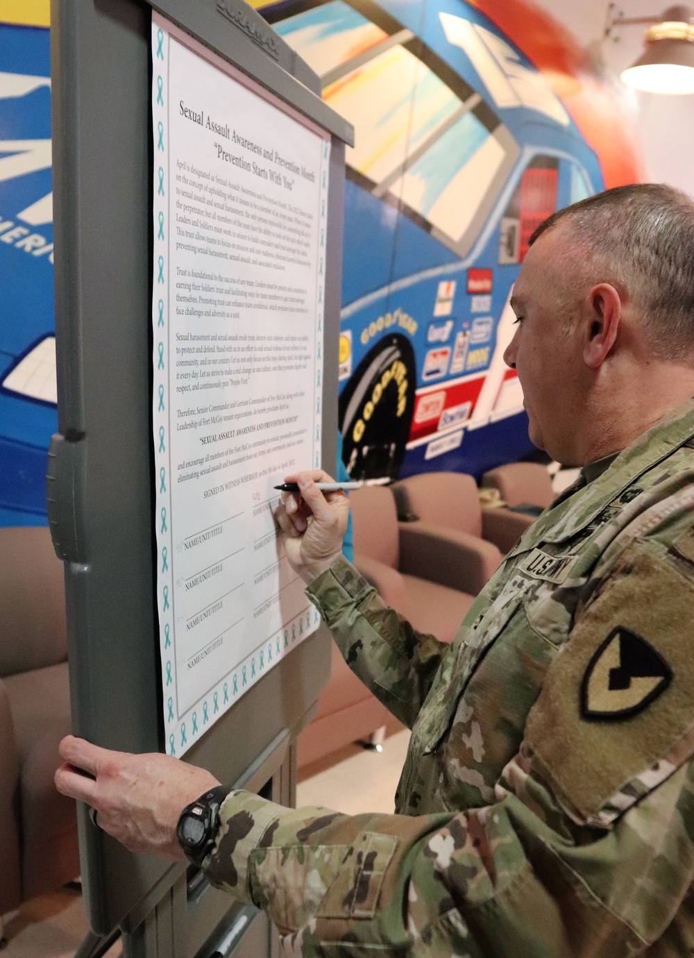 Fort McCoy kicks off April with Sexual Assault Awareness and Prevention Month proclamation signing