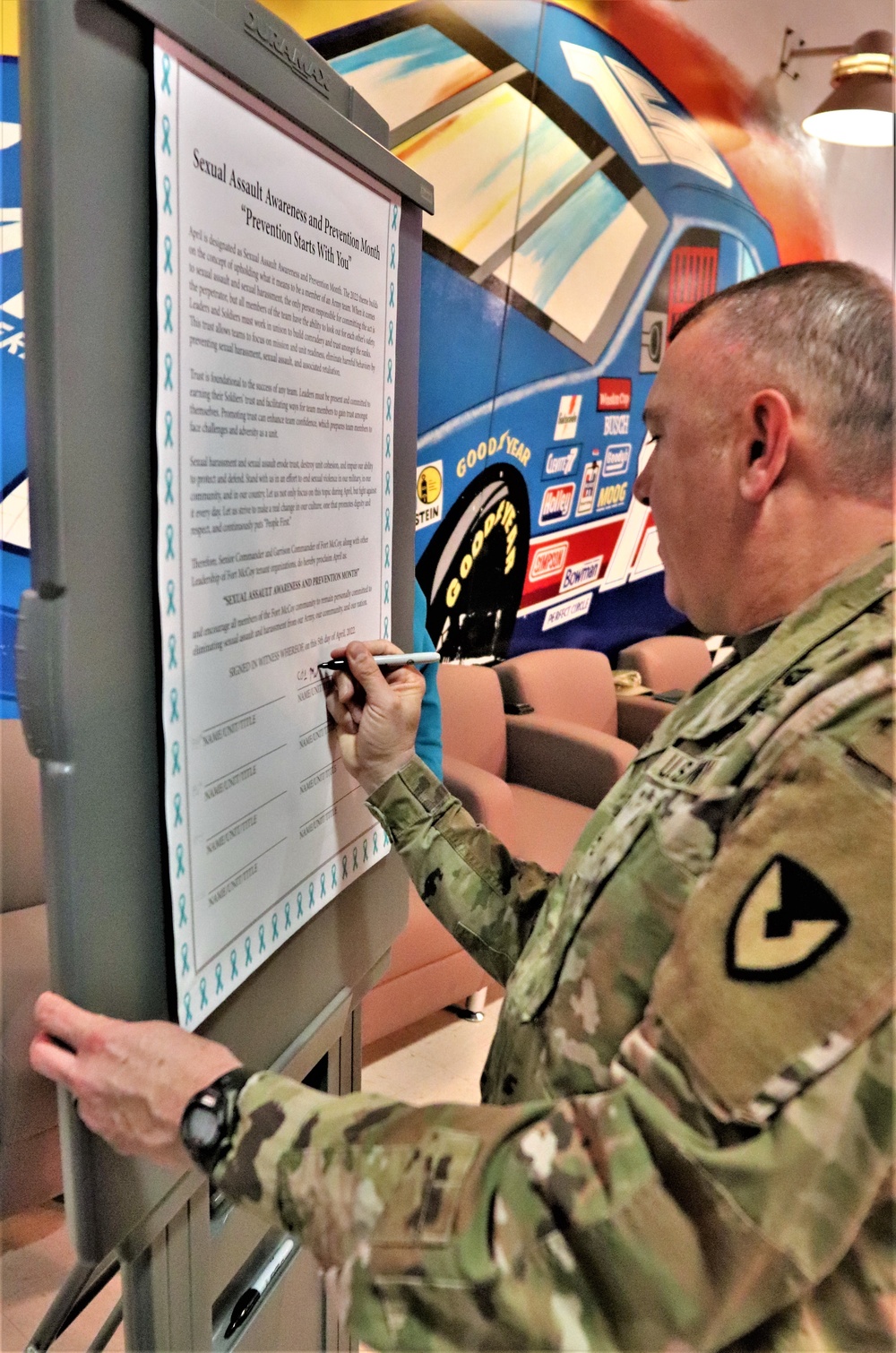 Fort McCoy kicks off April with Sexual Assault Awareness and Prevention Month proclamation signing