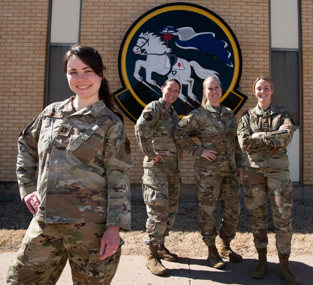 All-female leadership at Vance are taking over the skies