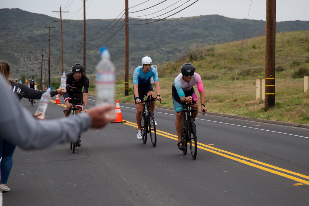 Ironman participants race through Camp Pendleton