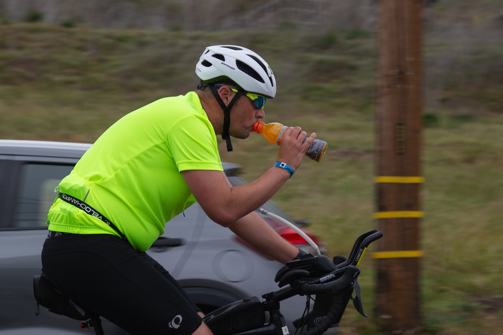 Ironman participants race through Camp Pendleton