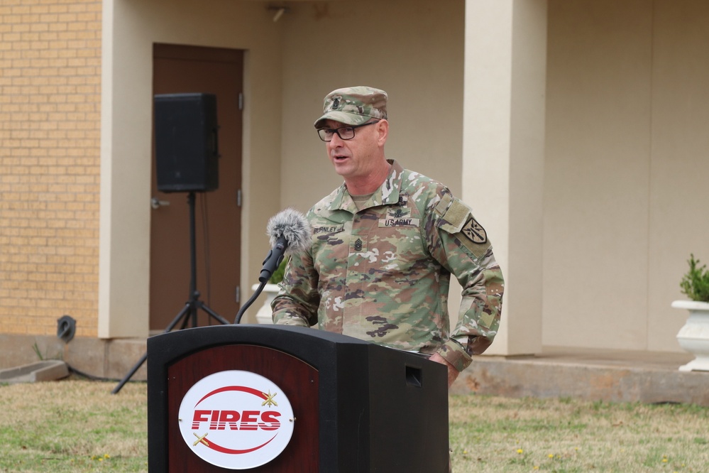 Burnley talks Fort Sill's first TRADOC SHARP Resource Center